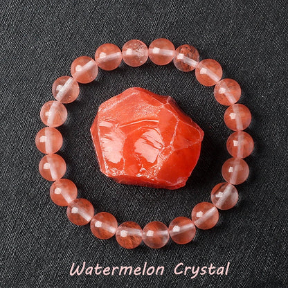 Naturlig drakeblodsten elastiska armband kvinnor män charm dinosaurie jaspis pärlor helande smycken yoga meditation armband gåva