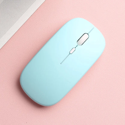 Trådlös Bluetooth-kompatibel mus Bärbar ergonomisk datormus För bärbar dator iPad Surfplatta Mobiltelefon Kontorsspelmus