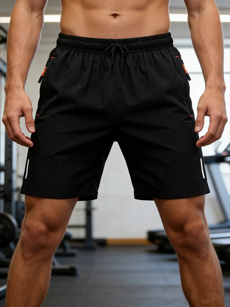 Sommar Nya Ankomst Sportshorts Herr Nya Bekväma Elastiska Midjekläder Herr Andningsbara Korta Byxor Plusstorlekar