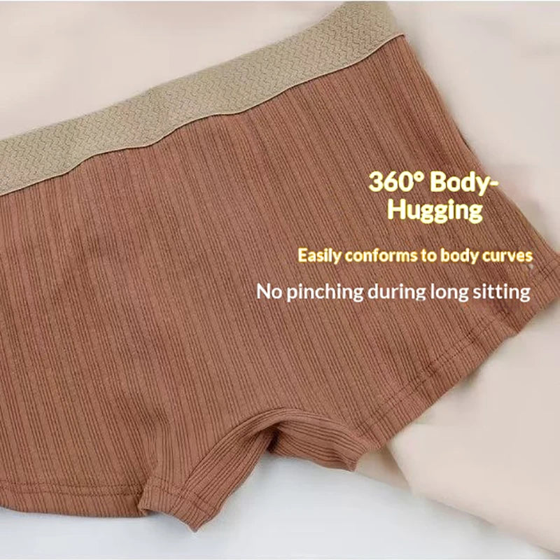 4 st. Herrunderkläder Bomull Herrboxershorts Medelhög Midja Andningsbara Herrtrosor Större Storlek 6XL - Massor av Mjuka Bekväma Herrboxershorts