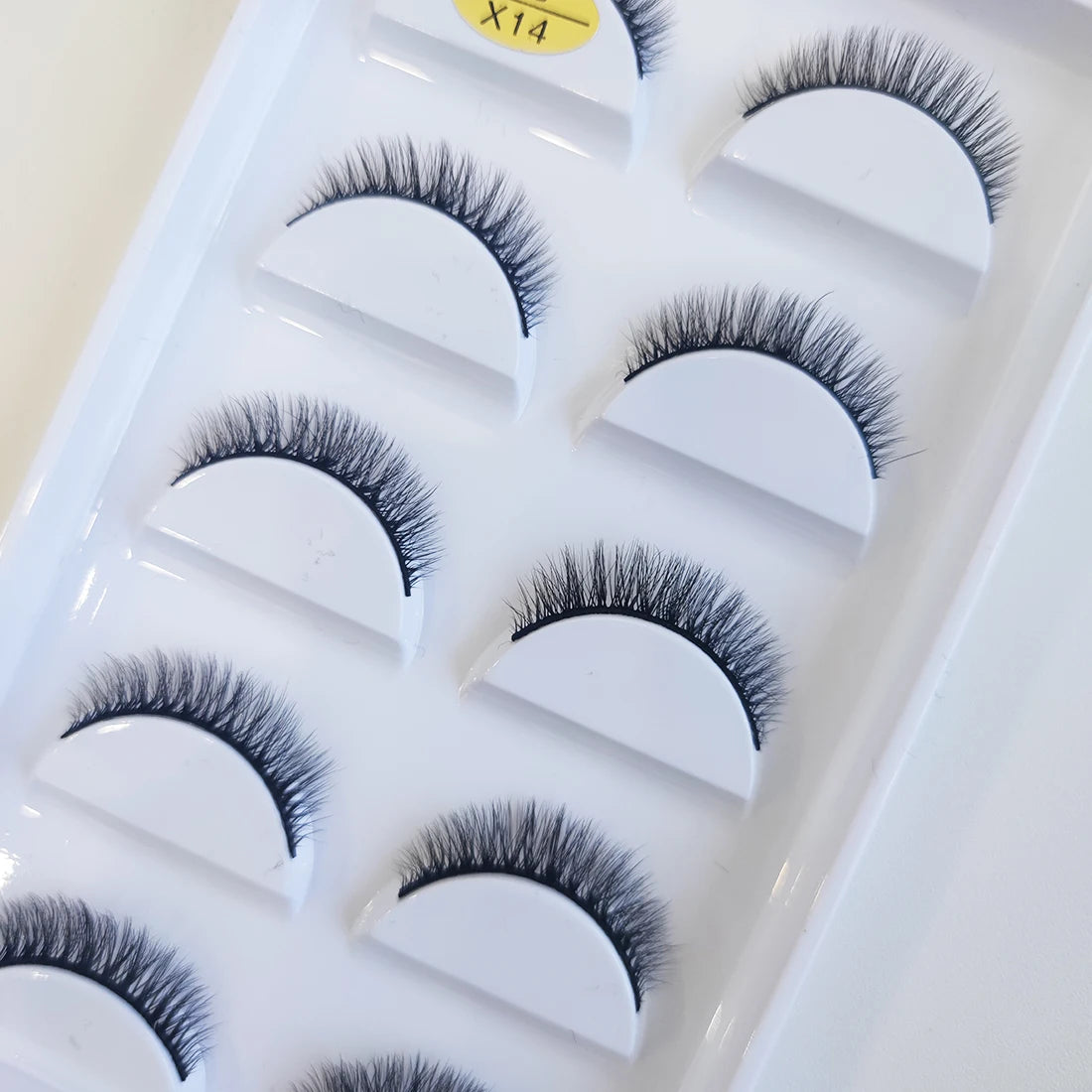 38 stilar 5 par ögonfransar naturliga 3D mink lösögonfransar smink lösögonfransar falska ögonfransar falska cils smink skönhetsverktyg grossist