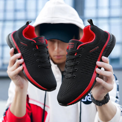 MAEDEF Löparskor Herr Andningsbara Sneakers 2025 Lätta Promenadskor Halkfria Bekväma Herrsportskor Sommar