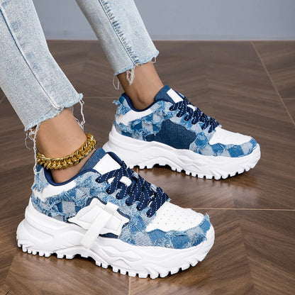 Snwakers Damskor Dam Jeans Laodie damsko