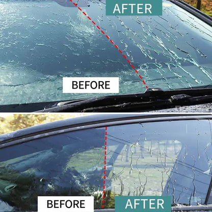 Vattenavvisande spray för bilglas, regnskyddande beläggning, hydrofob regnavvisande flytande spegelmask, vattentät polermedelskit