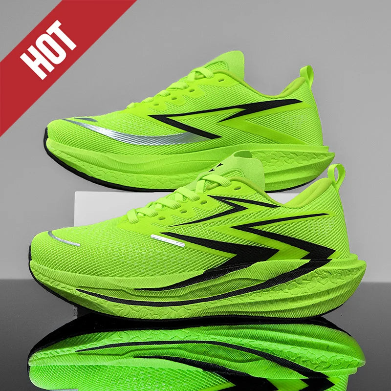 NYA Löparskor Carbon Board Marathon Herr Sport Andningsbara Lättvikt Dam Bekväma Atletiska Halkfria Sneakers Casual