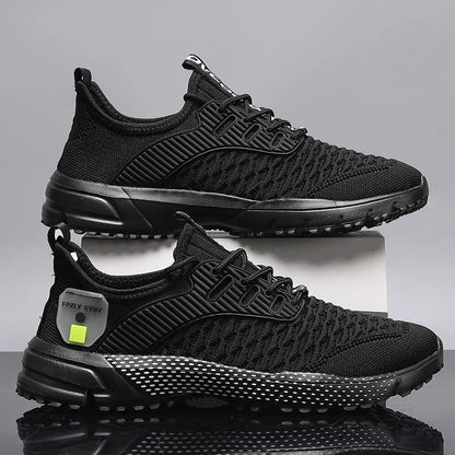 Unisex Sneakers Mode Herr Casual Skor Högkvalitativa Mesh Promenadskor Lätta Vulkaniserade Skor