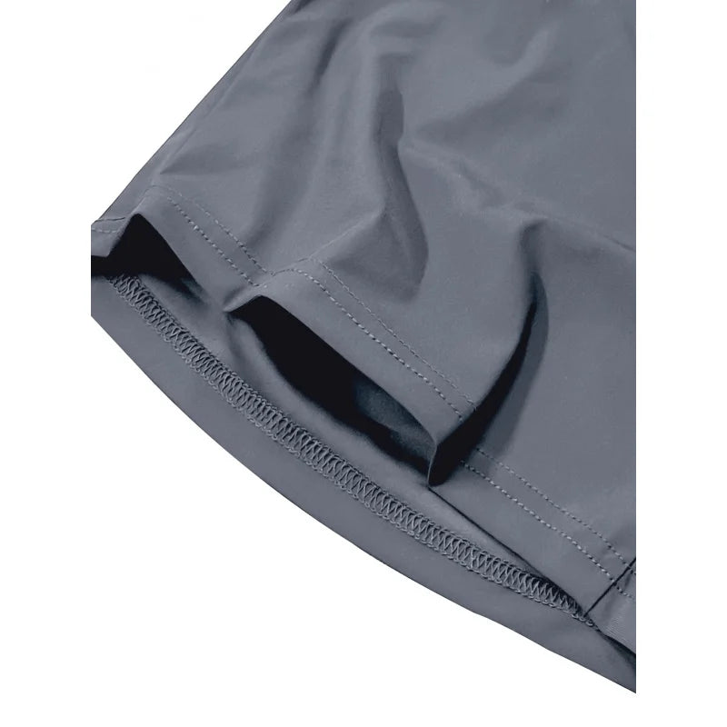Sommar Herr 2-pack Herr Utomhussport Issiden Snabbtorkande Shorts Gym Löpning Tunn Version Tennis Sweatsuit Strand Herrshorts