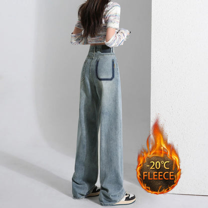 Baggy Jeans Dam Vida Ben Denimbyxor Y2K Estetiska Streetwear Lös Passform Retro Dammode Trendiga Casual Outfits Jeans