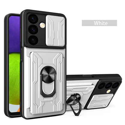 Skal till Samsung Galaxy S26 S25 S24 S23 S20 S21 S22 Ultra Plus FE Note 20 Ultra Skal med korthållare, rustning, fodral