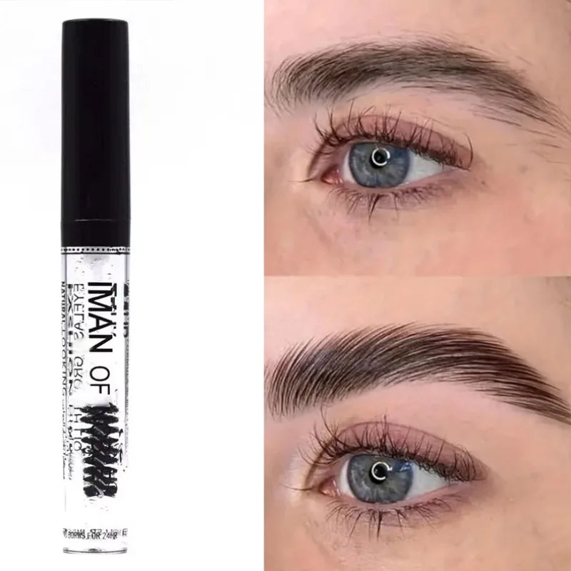 Tredimensionell ögonbrynsformande tvål ögonbrynsgel textur skapar naturliga ögonbryn stylingkräm vattentät snabbtorkande makeup