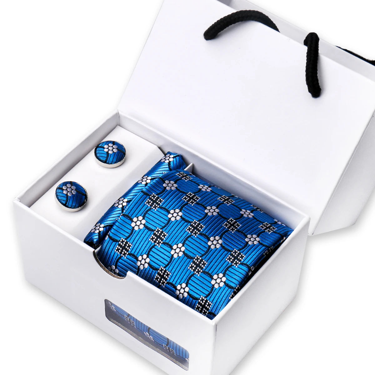 Herrslips Vinröd Paisleyrandig Bröllopsslips För Herrar Näsduksmanschettknappar Sidenslips Set Fest Affärsmode Kostymaccessoarer