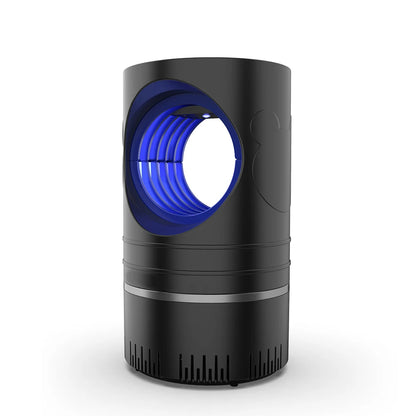 1 st elektrisk fluga insektsdödare LED-ljusfälla kontrolllampa små skadedjur med USB-strömförsörjning och adapter