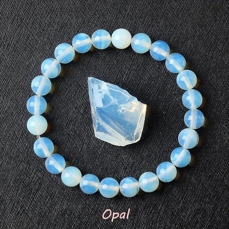Naturlig drakeblodsten elastiska armband kvinnor män charm dinosaurie jaspis pärlor helande smycken yoga meditation armband gåva