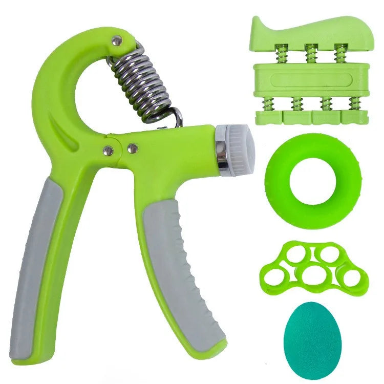 Gripper Justerbar R-Typ Handgrepp Övning Räknebar Styrketräning Stärkande Tång Fjäderfingernyp Handledsexpander