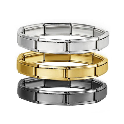 GEMOSA Mode Dam Herr Smycken 20*9mm Bredd Silver Färg Rostfritt Stål Armband Man Kvinna Fest Dagliga Tillbehör