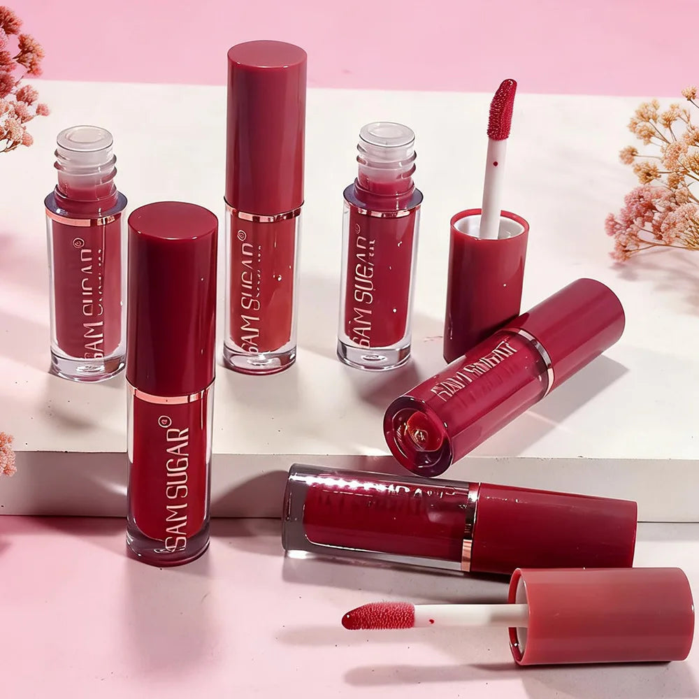Clear Mirror Gloss Lipgloss Mini Lipgloss Oil Långvarigt återfuktande flytande läppstift Blekna läpplinjer Plumpande läppfärg Makeup