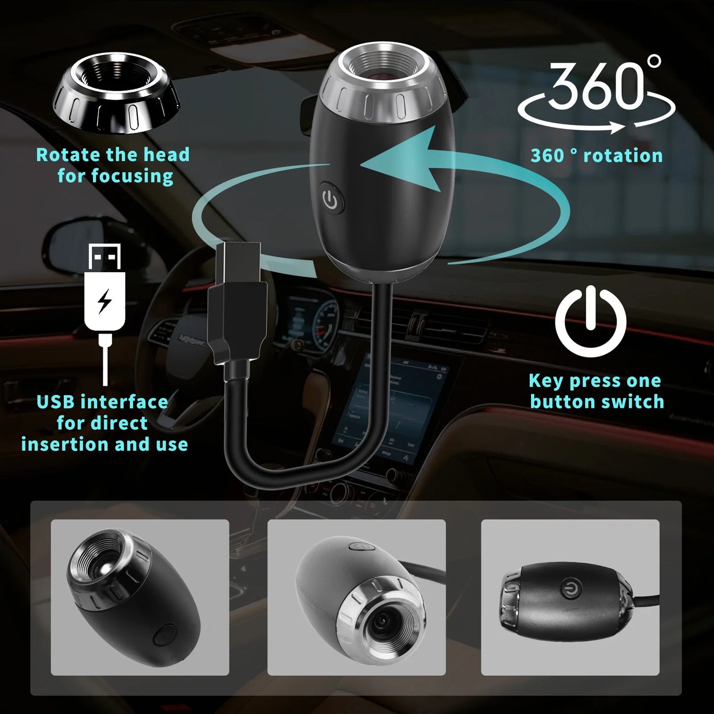 Mini USB-stjärnhimmelsprojektor med atmosfär vidvinkeldisplay för taket stjärnhimmel för spelrumsbelysning rumsdekoration väggpresent