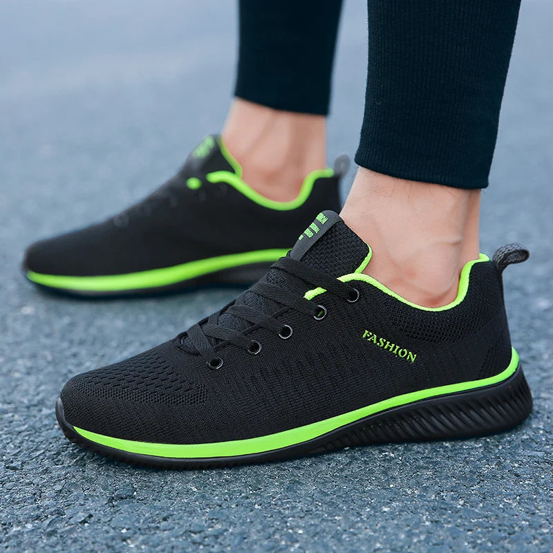 MAEDEF Löparskor Herr Andningsbara Sneakers 2025 Lätta Promenadskor Halkfria Bekväma Herrsportskor Sommar