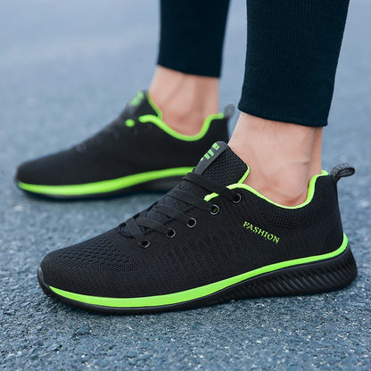 MAEDEF Löparskor Herr Andningsbara Sneakers 2025 Lätta Promenadskor Halkfria Bekväma Herrsportskor Sommar