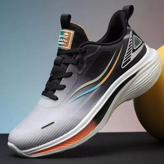 Herrskor för män, sportskor, mode, plattformsneakers, vår- och sommarskor, plattskor, löparskor för män, vardagsskor, nätskor, joggingskor, tennismärken