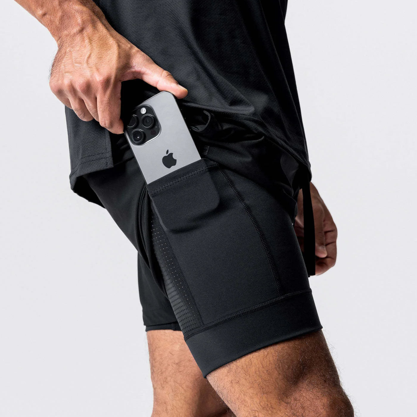 Herrsportshorts Sportkläder Sommarlöparshorts Strandbyxor Gym Fitness Träningsdräkt Jogging Träningsshorts Herrshorts