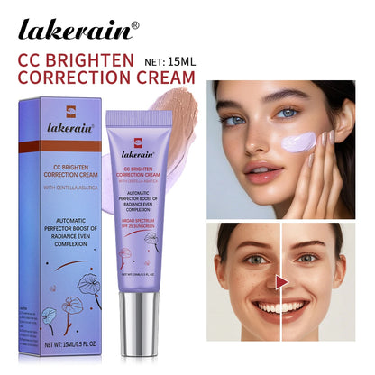 Återfuktande Korrigerande CC-kräm Vattentät Anti-svett Makeup Före Concealer Varaktig Kvinnors Makeup Skydda Huden Erborian Make