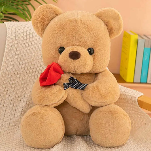 25 cm kawaii alla hjärtans dag-present nallebjörnar gosedjur rosbjörn docka alla hjärtans dag-present till flickvän