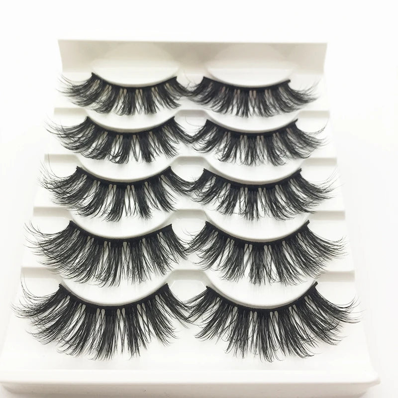 10/2 par minkögonfransar naturliga 3D-fransar falska lösögonfransar makeup dramatiska lösögonfransar grossist ögonfransförlängning makeup verktyg