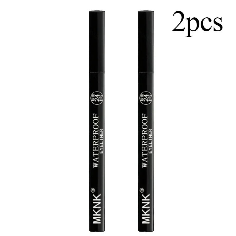 1/5/20 st. Varaktig Vattentät Flytande Eyeliner Icke-blekande Slät Snabbtorkande Eyelinerpenna Inget Bläckläckage Svart Eyeliner Makeup
