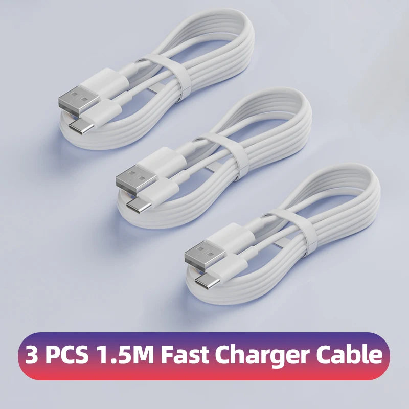 QCMAX 1-3 st 10A 100W Typ C Supersnabb Laddningskabel Datakabel För Huawei OPPO vivo iQoo Snabbladdning USB C Kablar