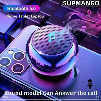 M3 Flash Trådlös Bluetooth-högtalare Bärbar Liten Stålpistolmetall Tung Subwoofer Utomhus Mini Bluetooth Liten Högtalare