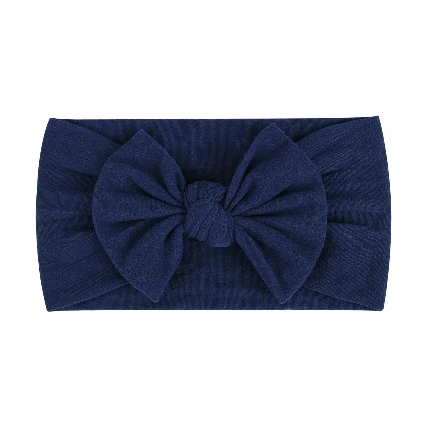 1 st baby nylon huvudduk astique lämplig nyfödd flicka blomma handgjort pannband elastiskt hårband turban småbarn håraccessoarer