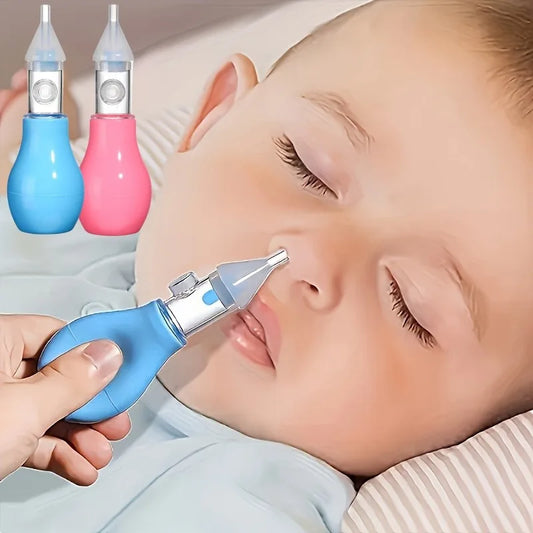 Silikon näsaspirator för babysugpump näsrengörare barn lugnande näsrengöringsanordning näsrengöringsverktyg