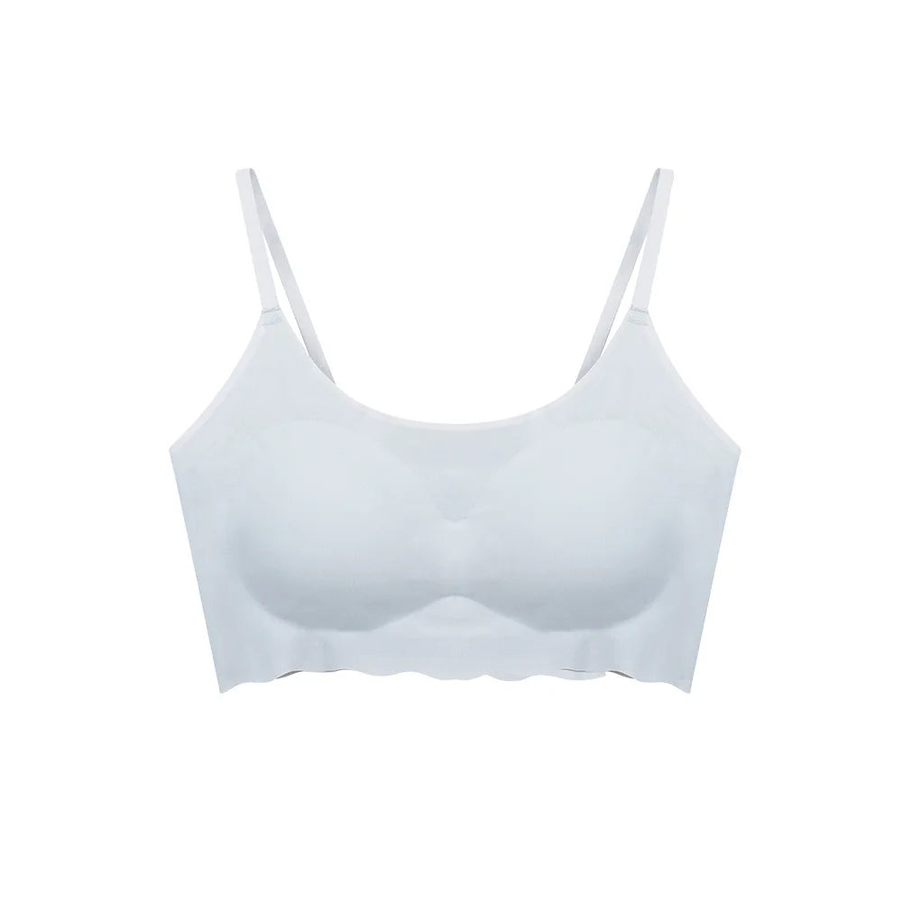 Sexig Sling-BH för Kvinnor, Aktiv Push Up, Sömlös BH, Mjuka Underkläder, Bekväm Bralette, S-2XL, Underkläder 0082