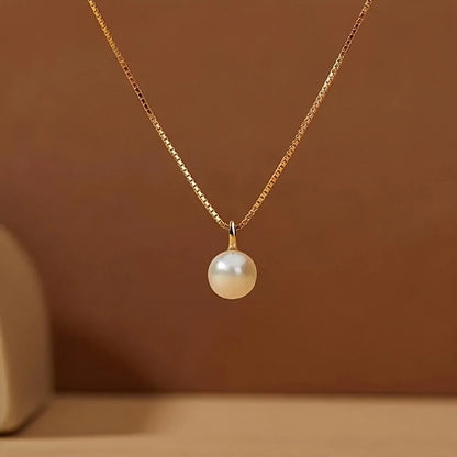 Elegant Halsband med Imitationspärlor, Justerbar Nyckelbenskedja, För Kvinnor, Smycken, Gåvor