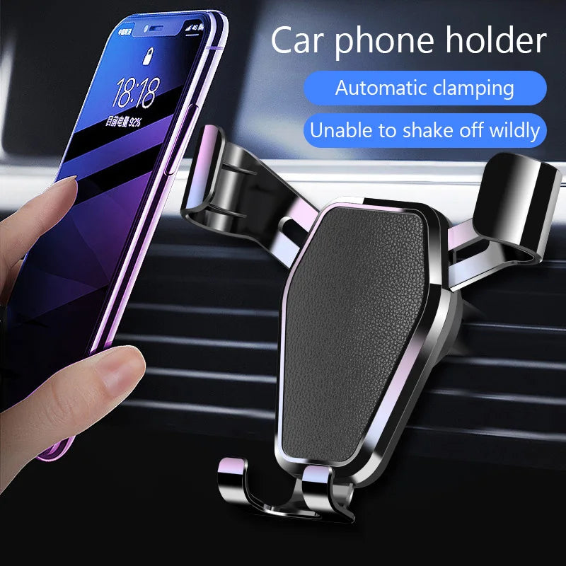 C5 Bilhållare För Telefon Multifunktionell Mobiltelefonhållare Gravitationsfäste Solskydd Spegel Instrumentbräda GPS Smartphone För iPhone