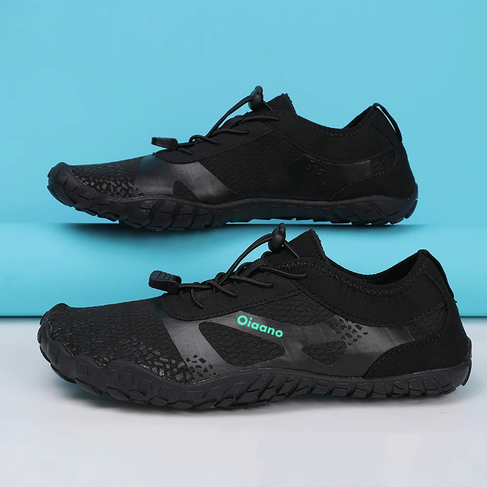 Oiaano Bred Tå Herr Barfota Svarta Skor Dam Sport Sneaker Unisex Vattenkängor Herr Aqua Strand Mjuk Sula Lätt Andningsbar