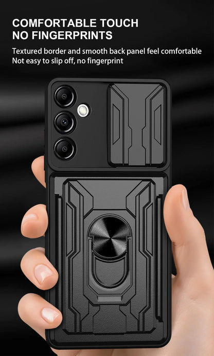 Skal till Samsung Galaxy S26 S25 S24 S23 S20 S21 S22 Ultra Plus FE Note 20 Ultra Skal med korthållare, rustning, fodral