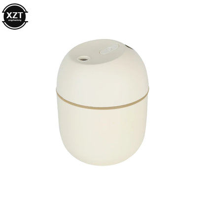 220ml USB-luftfuktare, förångare, aromoljediffusor, ljudlös luftfuktare med nattlampa för bil, sovrum, kall dimma-spruta