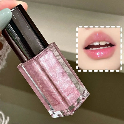 Herorange Star Shine Glitter Lip Gloss Shimmer Fine Glitter Långvarig Återfuktande Icke-klibbig Glansig Läppmakeup