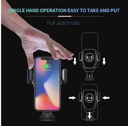C5 Bilhållare För Telefon Multifunktionell Mobiltelefonhållare Gravitationsfäste Solskydd Spegel Instrumentbräda GPS Smartphone För iPhone