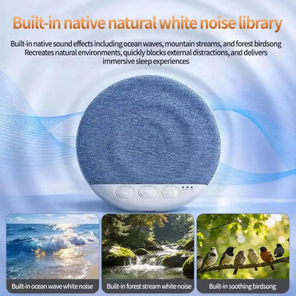 Mini Bluetooth-högtalare med naturljud, vitt brus, trådlös soundbar, MP3-musikspelare, ultratunn, tidsinställd avstängning, ljuduppspelning