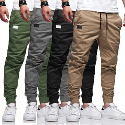 Nya Herr Casual Sportbyxor Träningsbyxor Herr Jogger Cargo Harem Pennbyxor Byxor Flerficks Träningskläder