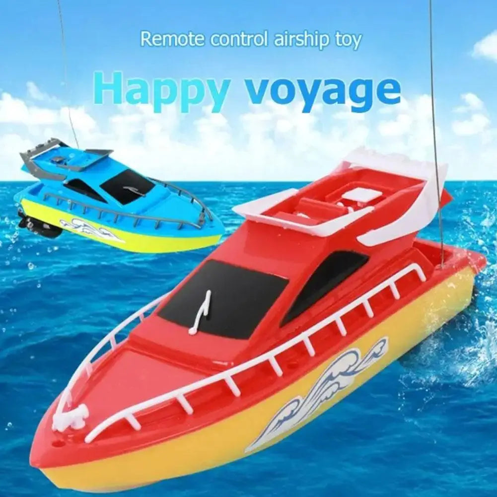 Mini RC-båt Höghastighets fjärrstyrd motorbåt Superelektrisk vattentät utomhusvattenleksak Vattenracer RC-båtar Poolleksaker