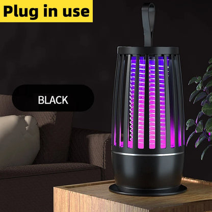 Bärbar myggdödarlampa Elektrisk flugfälla Insektsdödare USB-uppladdningsbar utomhus ljudlös mygglampa insekt ny