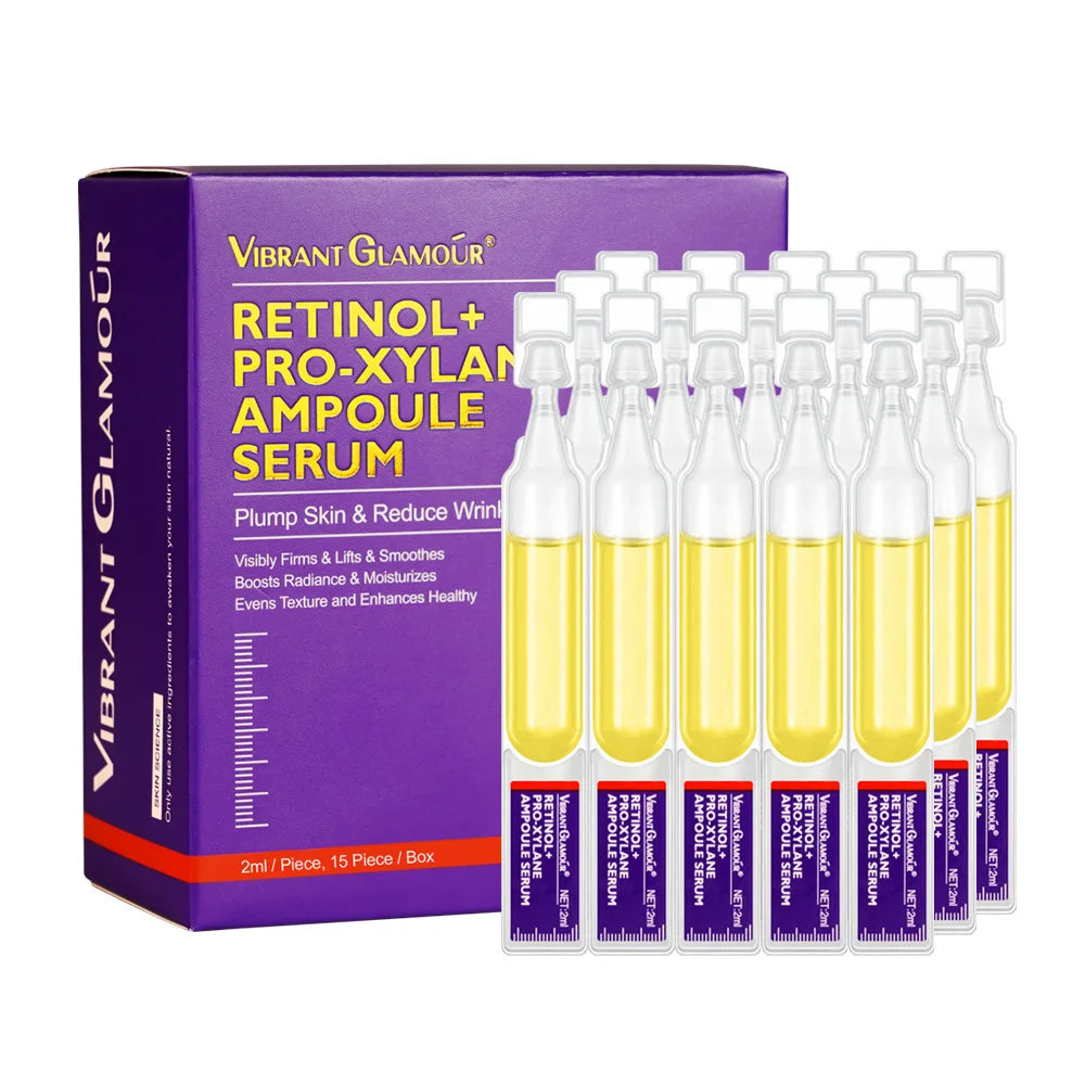 Retinol + Pro-xylane Ampullserum Lugnar, Reparerar, Stärker huden och Minskar fina linjer