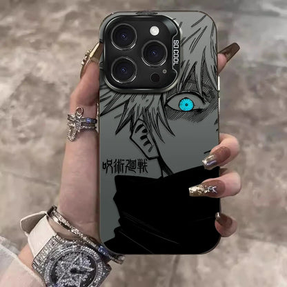 Toji Satoru Gojo Coolt Hårt Mobilskal till iPhone 17 16 15 14 13 12 11 Pro Max Plus 17 Air 16E X XR XS Max Stötsäkert Baksida