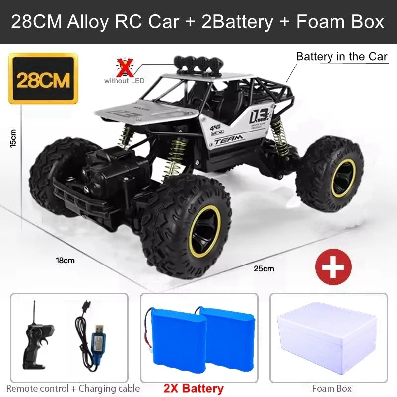 1:16 / 1:12 Terrängbil RC-bil 30 km/h Höghastighets 4WD Eldriven fjärrstyrd bil Buggy 4X4 Terrängbilsfordon Modellleksak Present