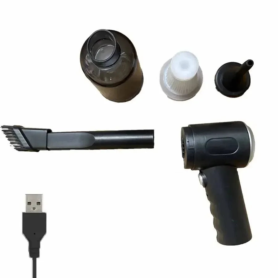 9000Pa trådlös bildammsugare USB-laddning 1200mAh bärbar rengöringsapparat mini våt- och torrdammsugare hushåll