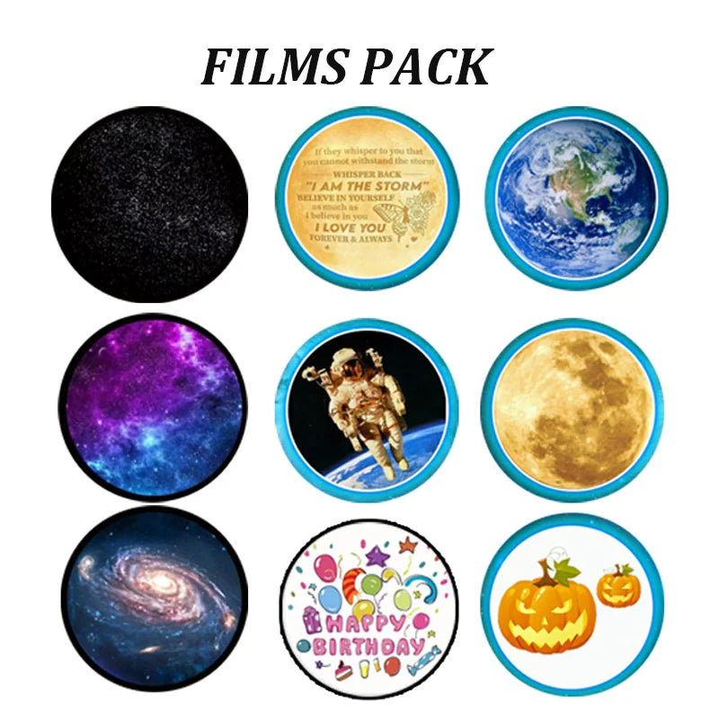 Nyaste Mini USB Månljus Projektor Led Globe Star Galaxy Lampa Nattbelysning för Hem Atmosfär Belysning Rumsdekor Väggpresent